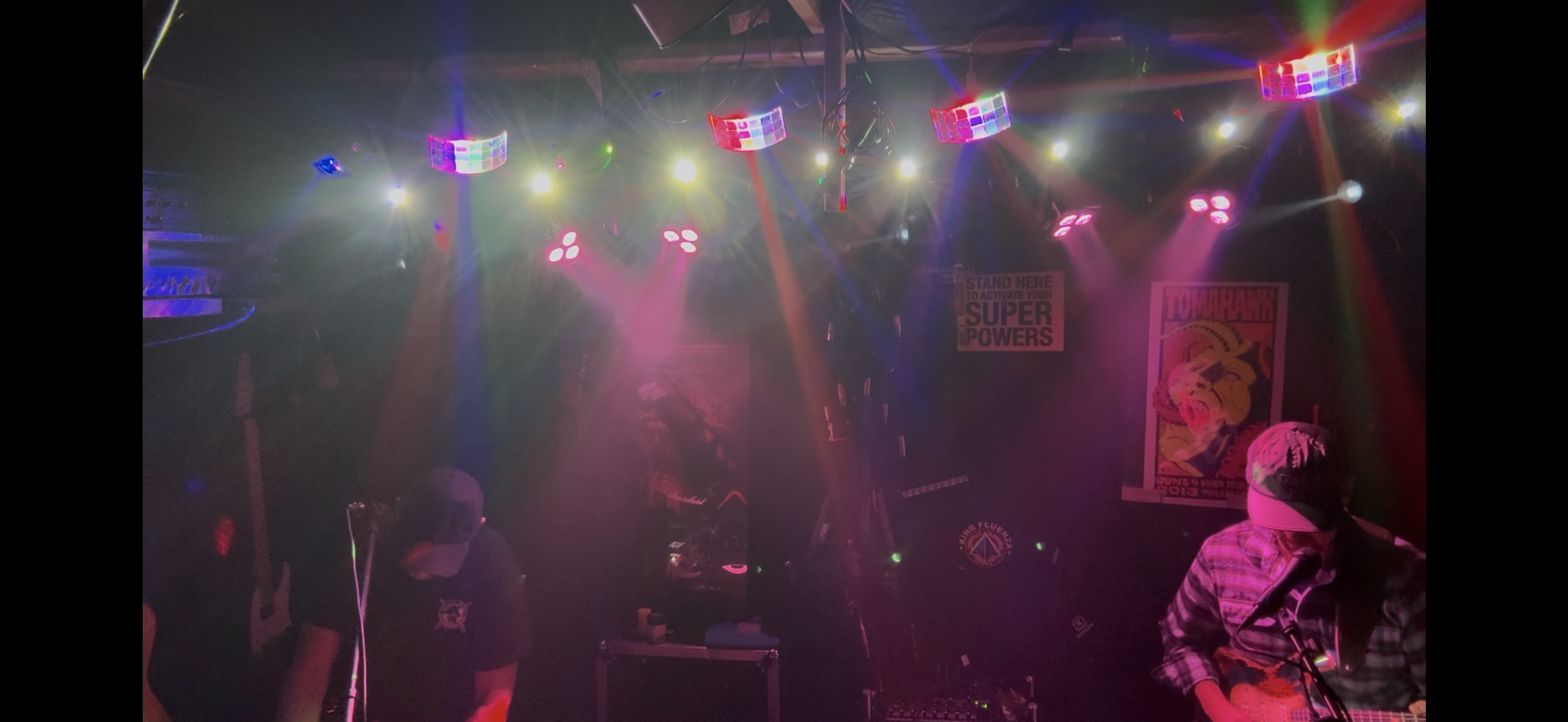 Late-night run-through